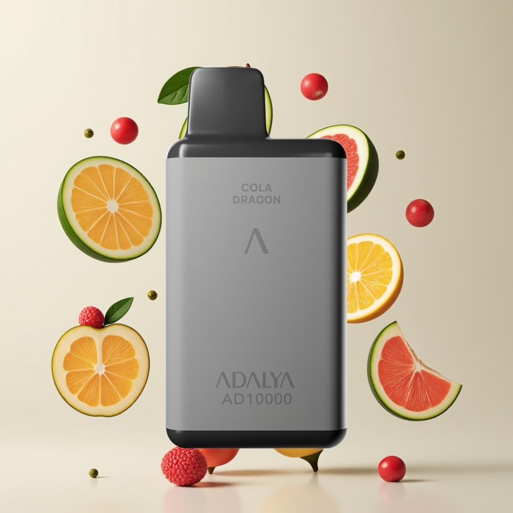Adalya AD 10000 Puffs Nagykereskedés Magyarország Újratölthető Space Gray