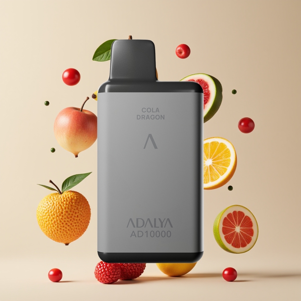 Adalya AD 10000 Puffs USB-C Újratölthető E-pipa Kola Sárkány Nagykereskedés Magyarország