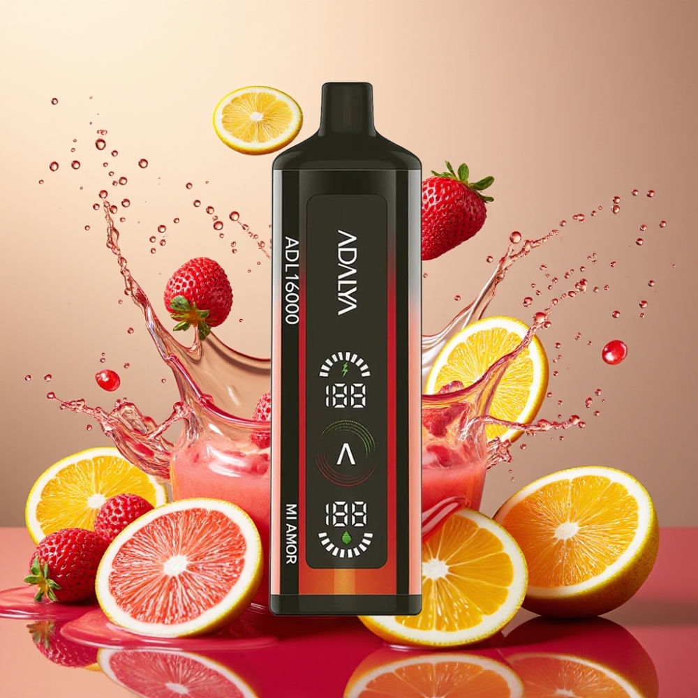 Adalya ADL 16000 PRO Puffs Digital Képernyős Eldobható Vape Mi Amor Nagykereskedés Magyarország