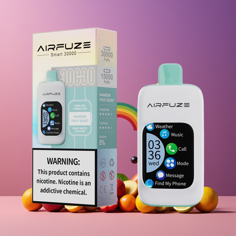 AirFuze Smart 30000 Puffs Disposable Vape Szivárvány Gyümölcs Roppanás Nagykereskedés Magyarország
