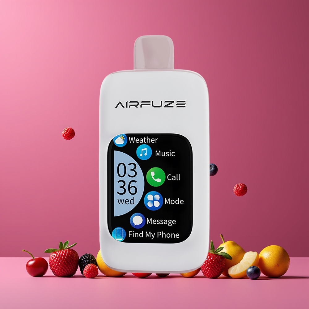 AirFuze Smart 30000 Puffs Nagykereskedés Magyarország 5% Nikotin Érintőképernyős Bogyós Íz