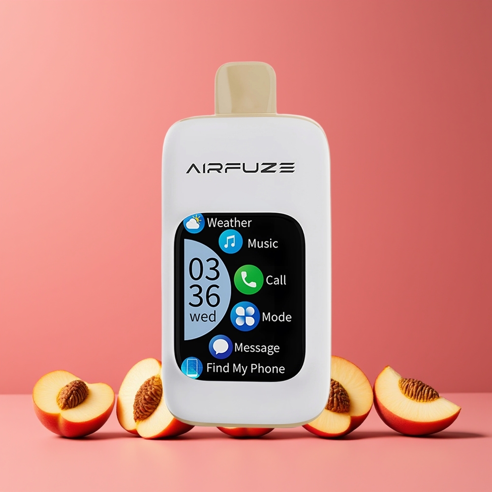 AirFuze Smart Pro 40000 Puffs Nagykereskedés Magyarország Ízletes Őszibarack Disposable Vape