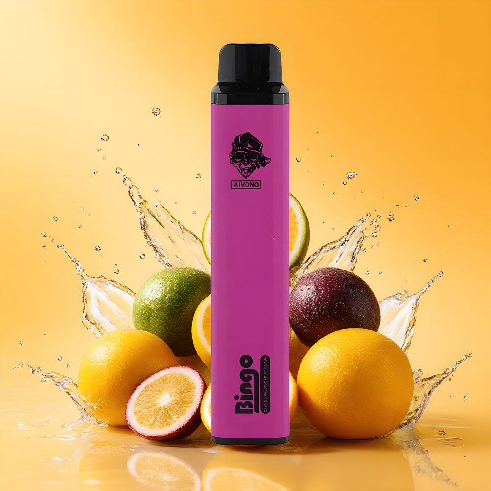 Aivono Aim Bingo 4000 Puffs 10mL Narancs Pácsiri Guava Nagykereskedés Magyarország