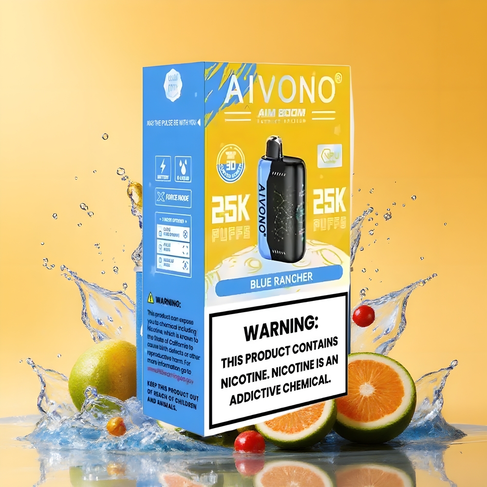 Aivono Aim Boom 25000 Puffs Nagykereskedés Magyarország 28ml Kék Rancher