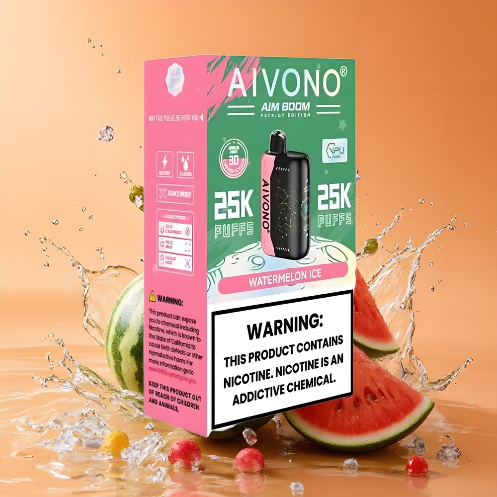 Aivono Aim Boom 25000 Puffs Nagykereskedés Magyarország Görögdinnye Jég 28ml E-Liquid