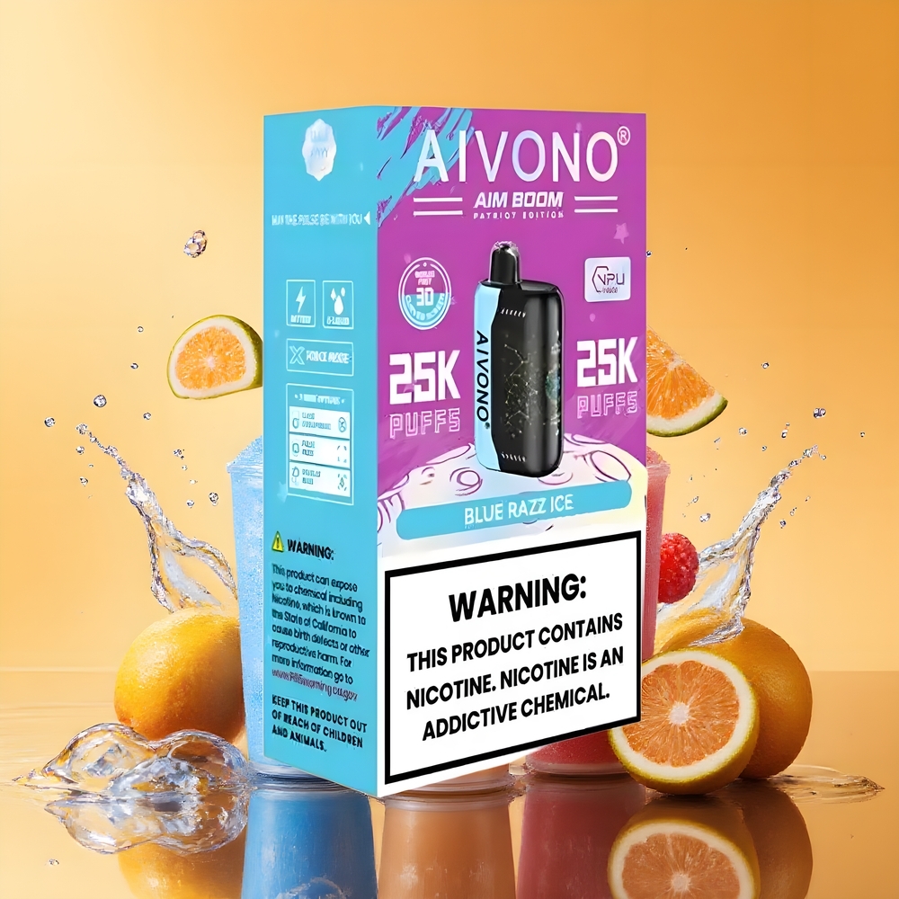 Aivono Aim Boom 25000 Puffs Type-C Kék Áfonya Jég Nagykereskedés Magyarország