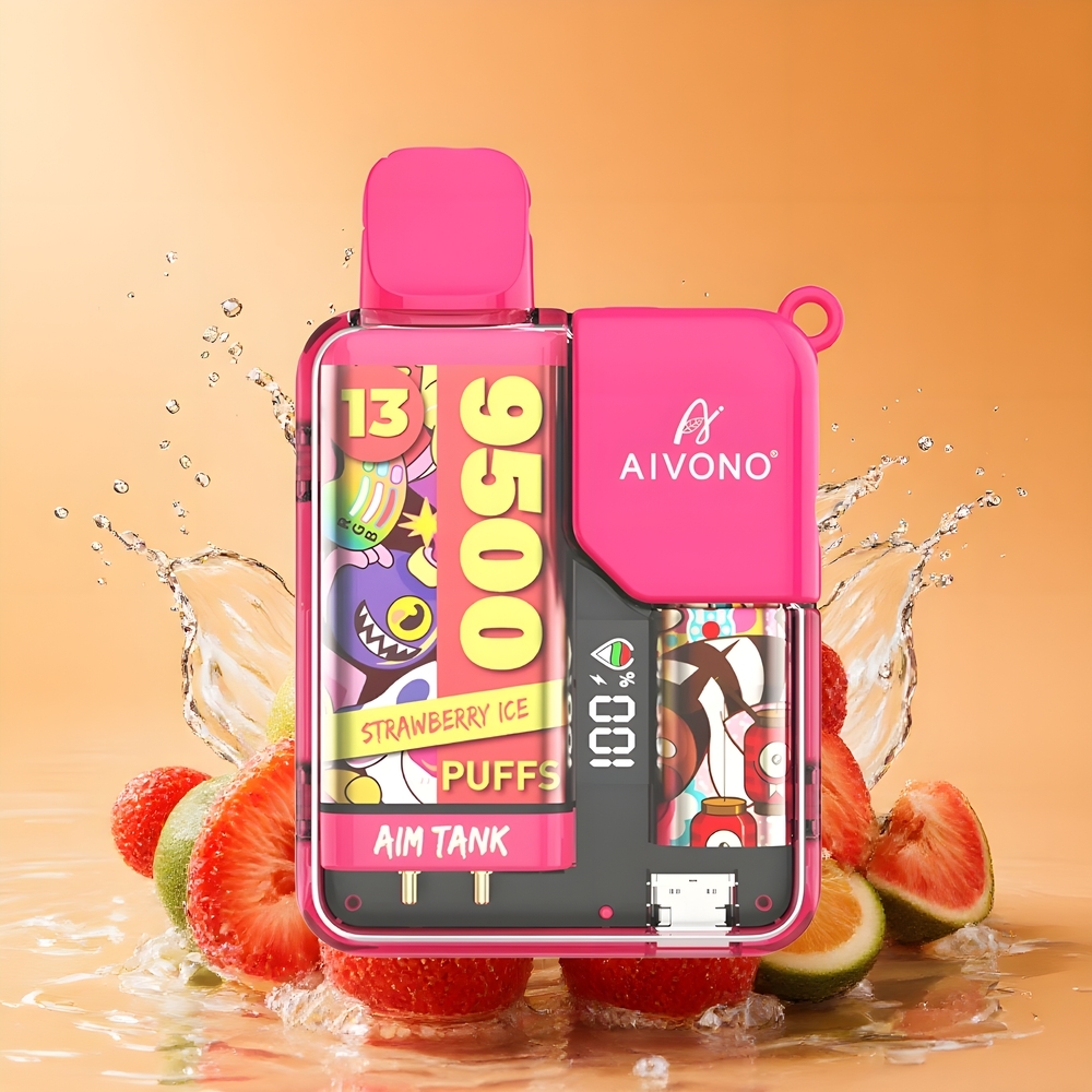 Aivono AIM-TANK 9500 Puffs 18ml E-liquid Nagykereskedés Magyarország Eperjég