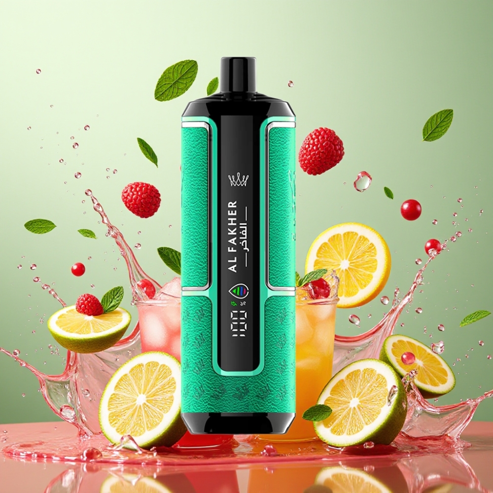 Al Fakher Crown Bar 15K Hypermax Eldobható Vape Citrom Menta Nagykereskedés Magyarország 22ml