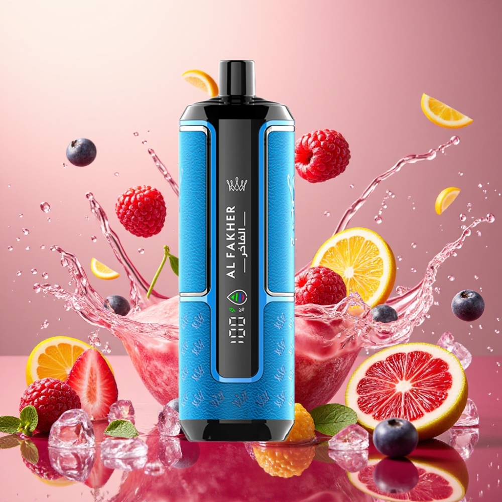 Al Fakher Crown Bar 15K Hypermax Eldobható Vape Kit Bogyós Jég Nagykereskedés Magyarország 22ml