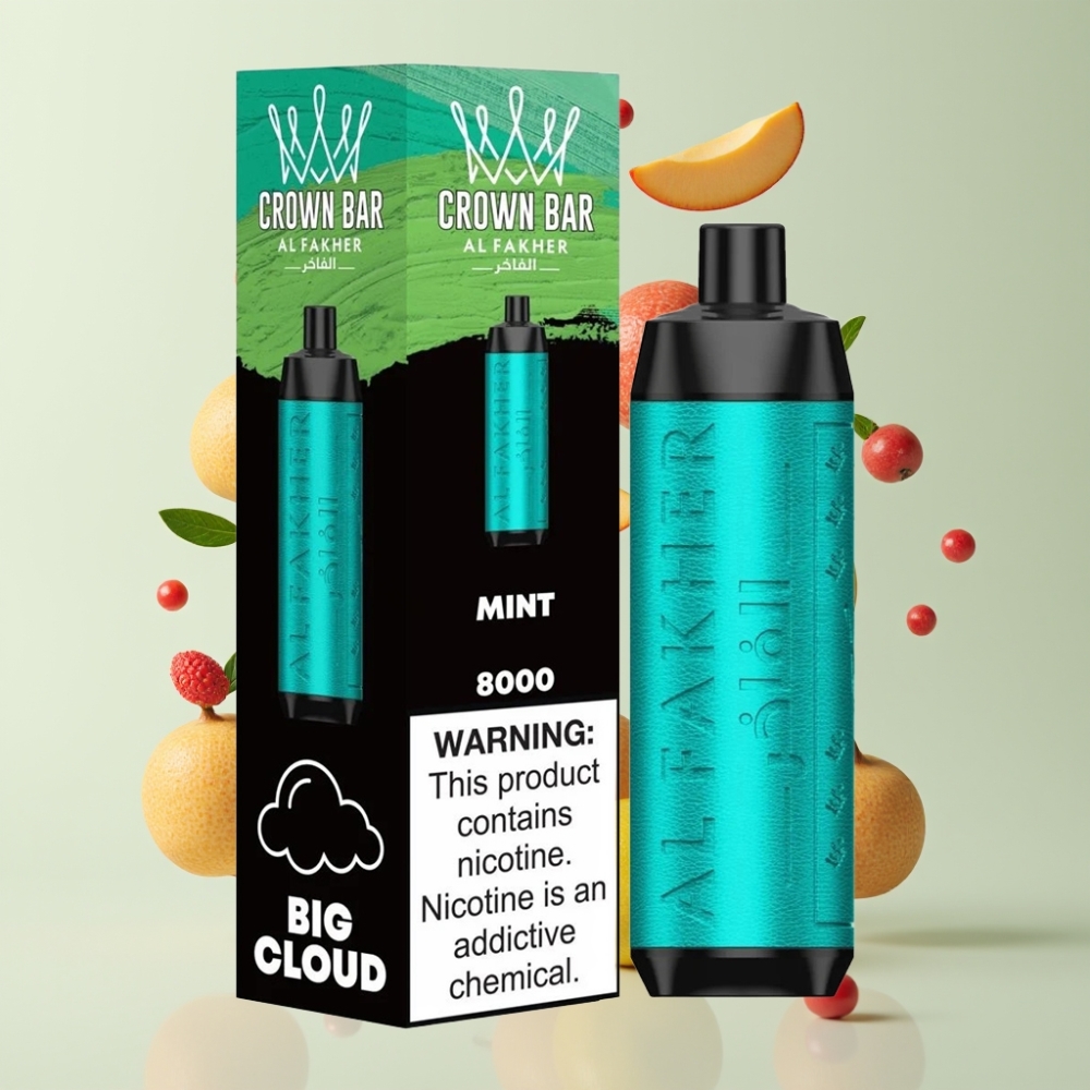 Al Fakher Crown Bar 8000 18ml Nagykereskedés Magyarország Mentolos