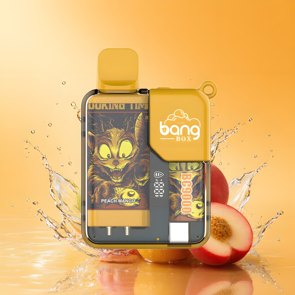 Bang Box 9000 Puffs Eldobható Vape Barack Mangó Nagykereskedés Magyarország Type-C