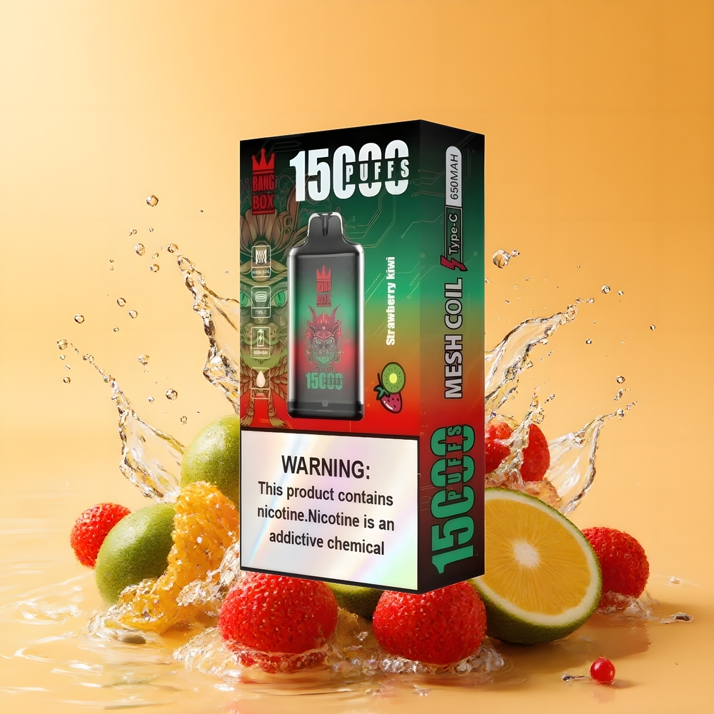 Bang Box King 15000 Puffs Eldobható Eper-Papaya Nagykereskedés Magyarország