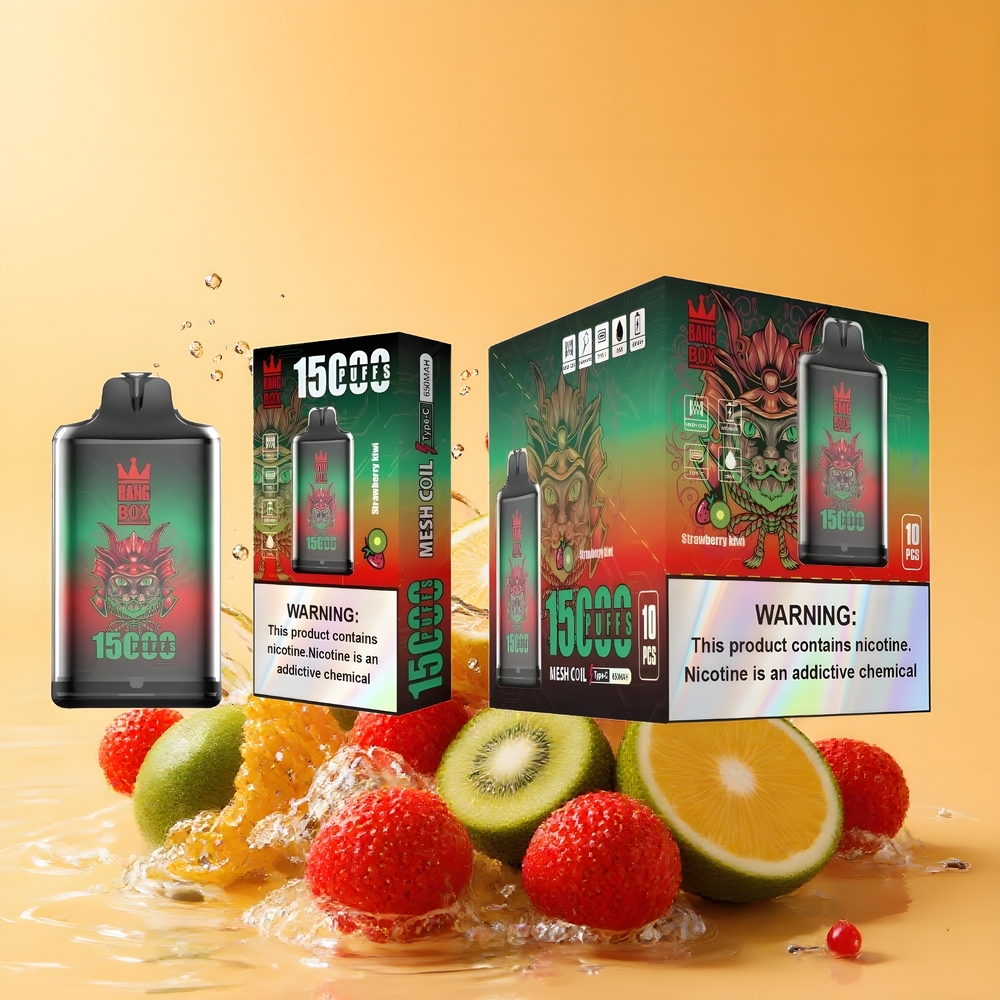 Bang Box King 15000 Puffs Eldobható Eper-Papaya Nagykereskedés Magyarország