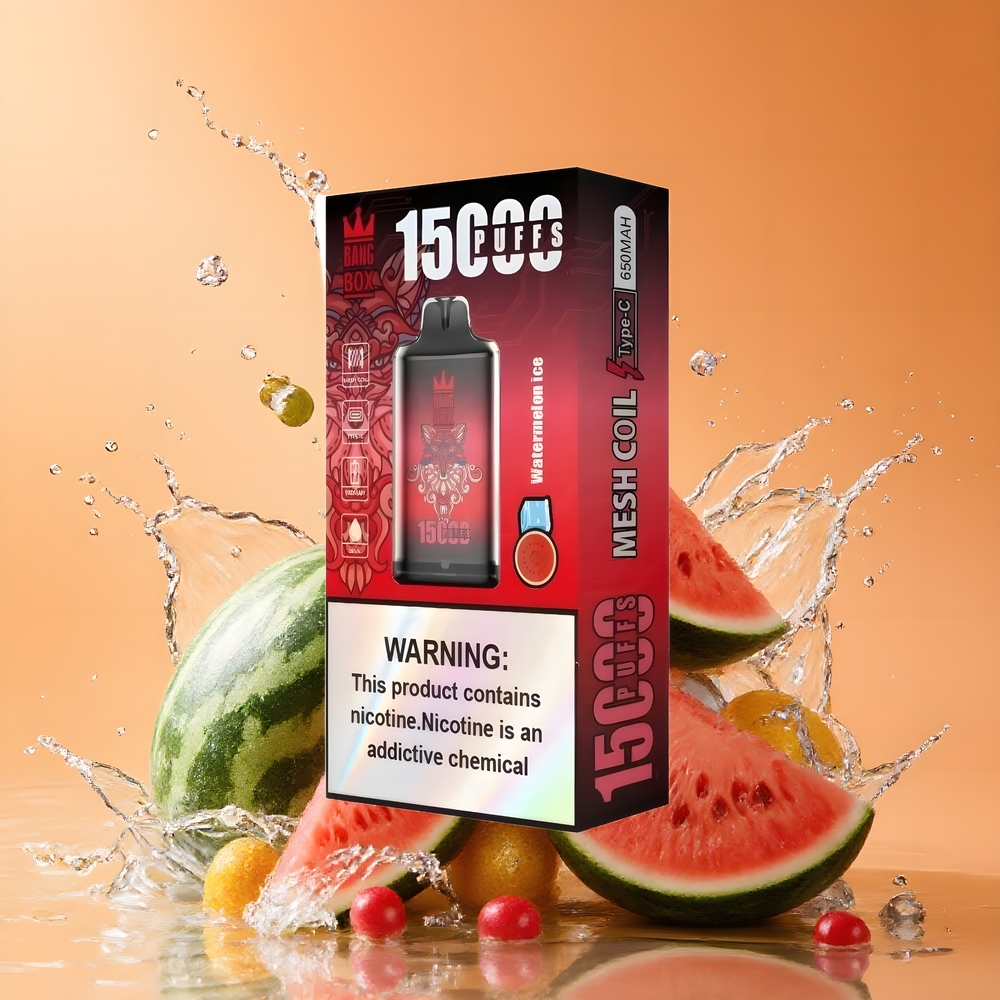 Bang Box King 15000 Puffs Eldobható Vízjég dinnye Nagykereskedés Magyarország