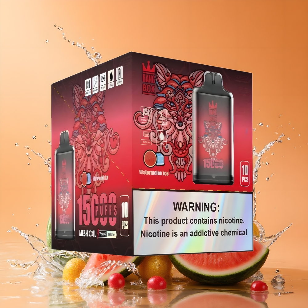 Bang Box King 15000 Puffs Eldobható Vízjég dinnye Nagykereskedés Magyarország