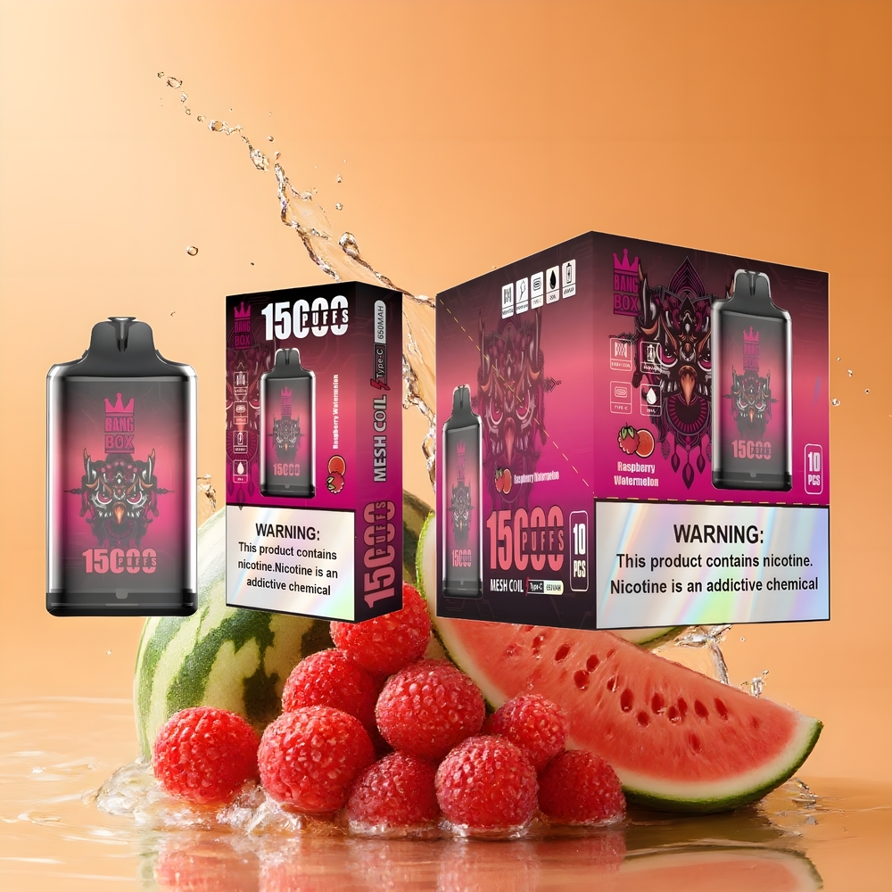 Bang Box King 15000 Puffs Eldobható Vape Málna Görögdinnye Nagykereskedés Magyarország