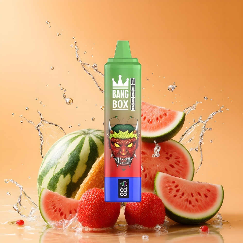 Bang Box King 20000 Puffs Eldobható Vape Eper Dinnye Nagykereskedés Magyarország Mesh Coil
