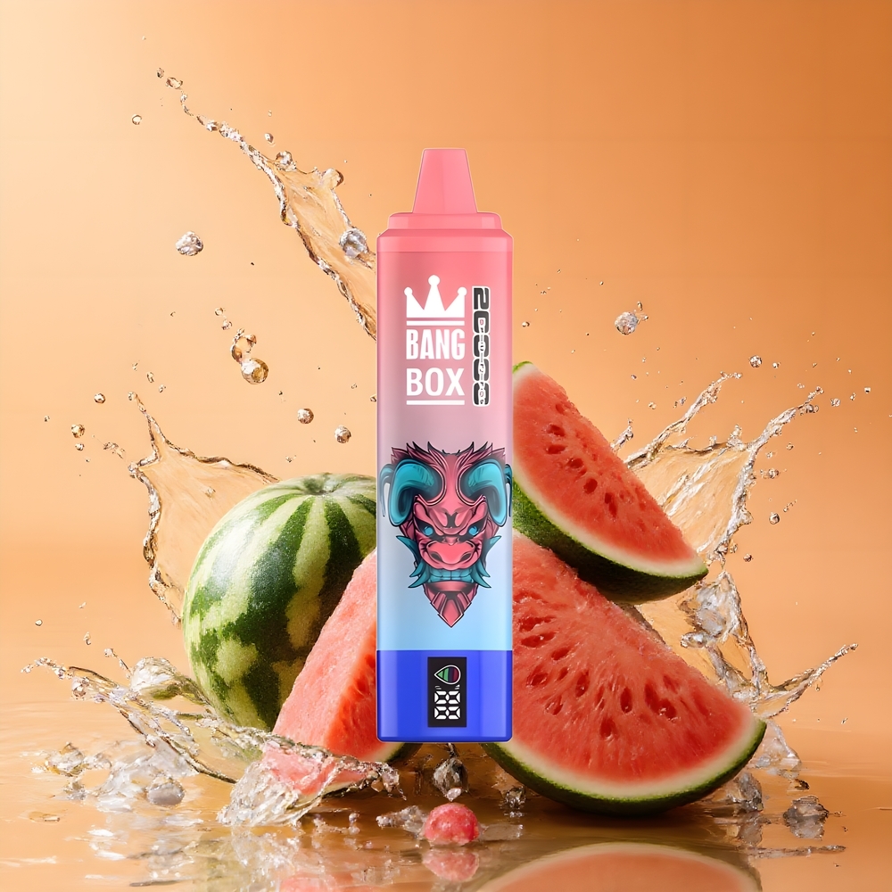 Bang Box King 20000 Puffs Eldobható Vape Görögdinnye Jég Nagykereskedés Magyarország Mesh Coil