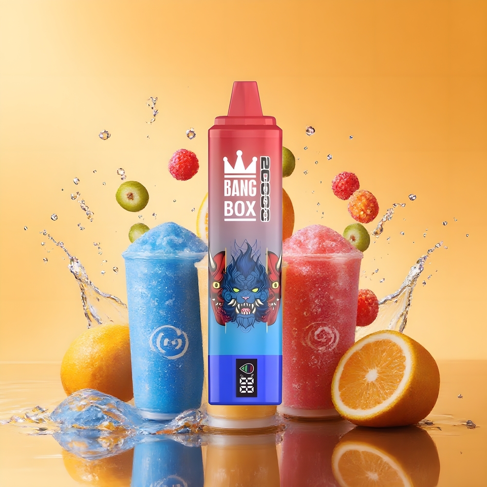 Bang Box King 20000 Puffs Eldobható Vape Kék Áfonya Jég Nagykereskedés Magyarország 35ml