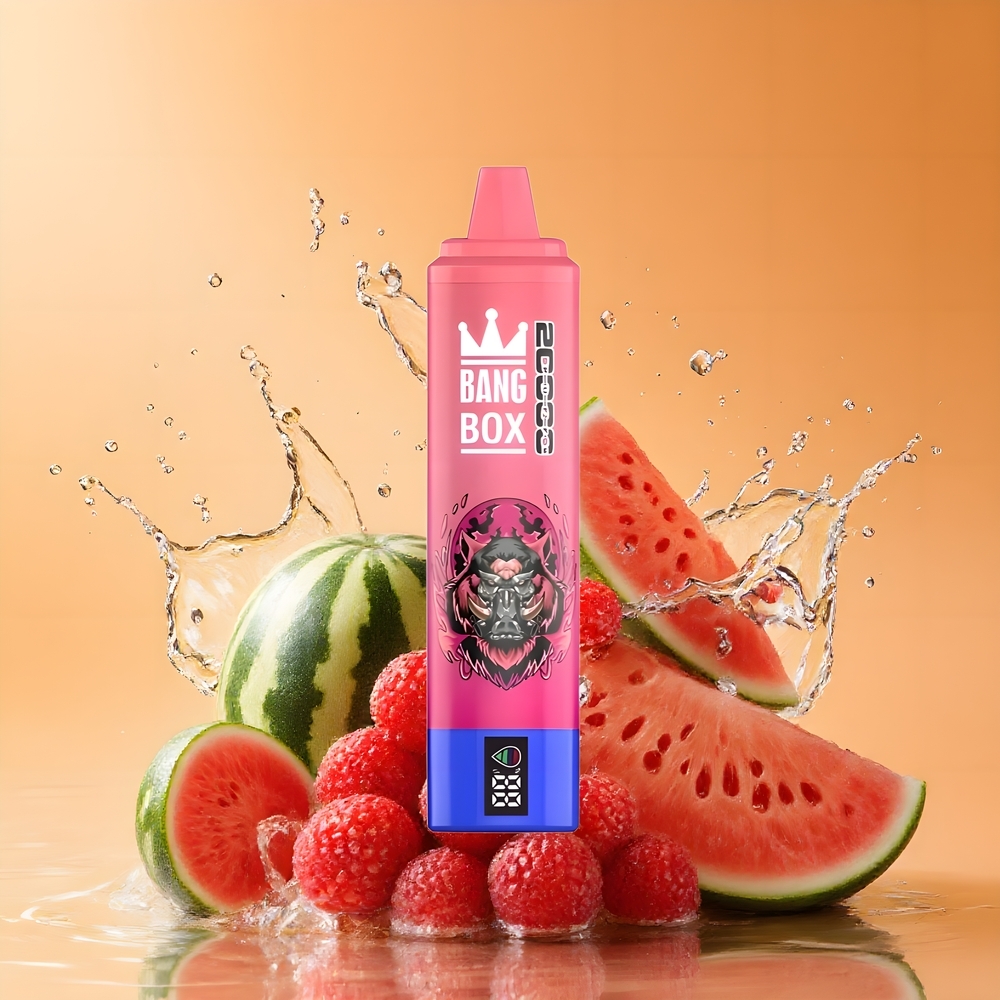 Bang Box King 20000 Puffs Eldobható Vape Málna Görögdinnye Nagykereskedés Magyarország 35ml E-Liquid