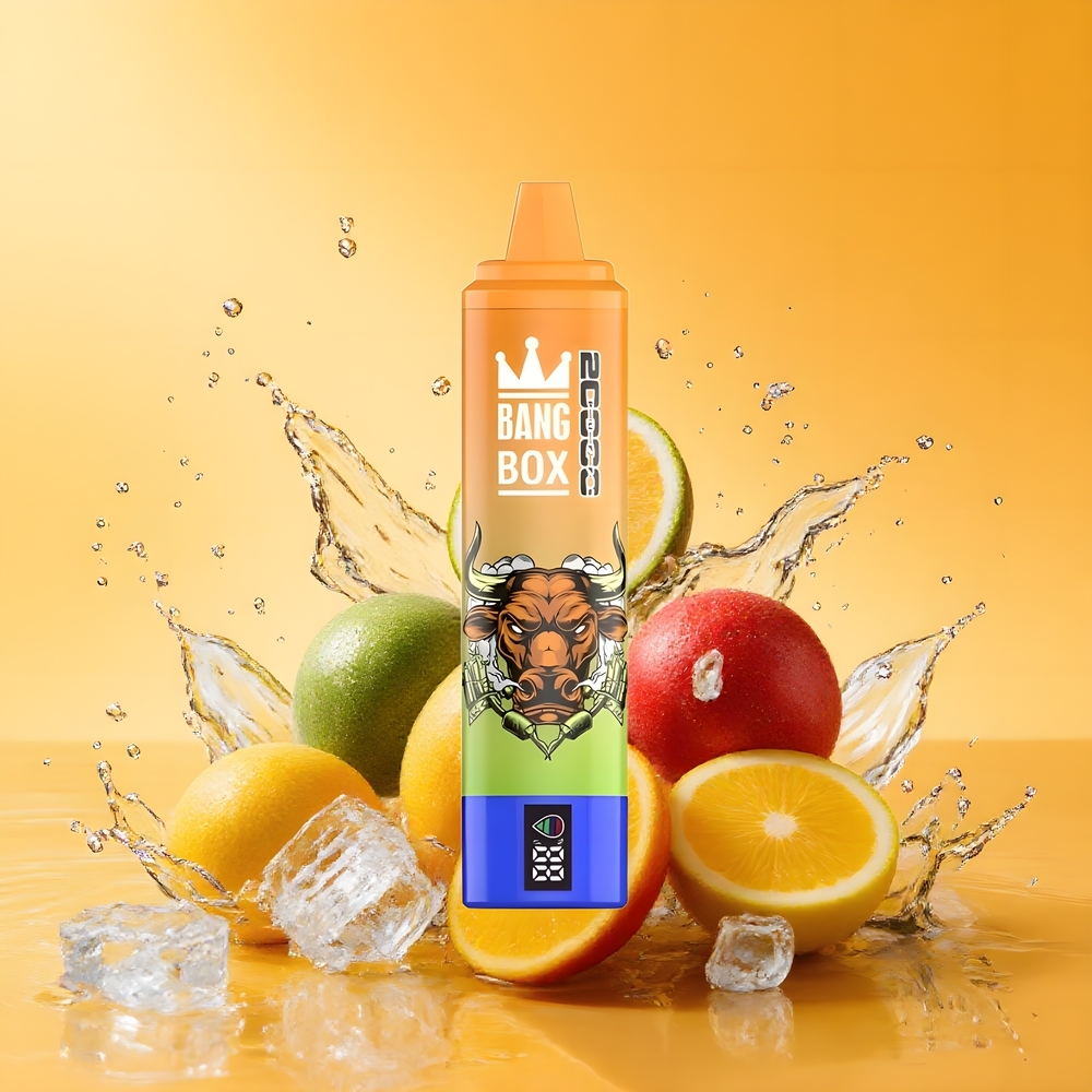 Bang Box King 20000 Puffs Eldobható Vape Mango Jégen Nagykereskedés Magyarország 850mAh