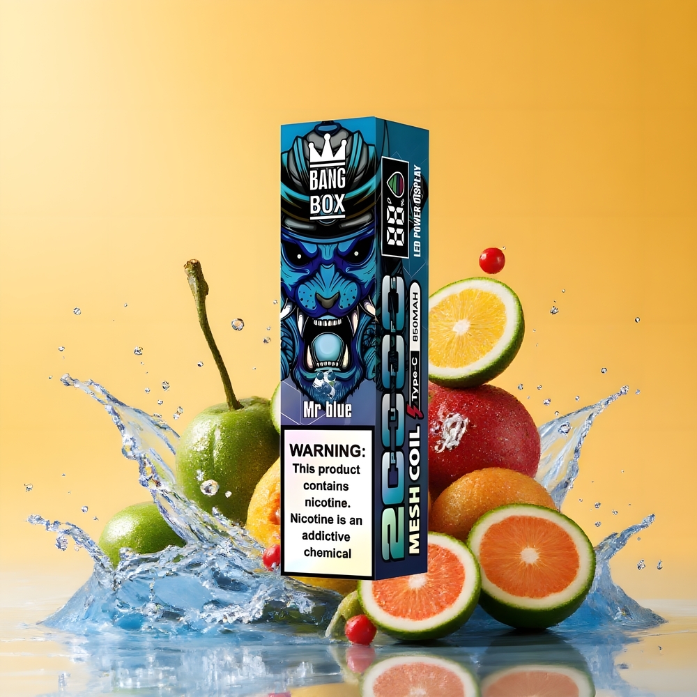 Bang Box King 20000 Puffs Nagykereskedés Magyarország 35ml Kékes Újratölthető