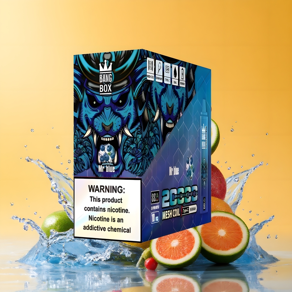 Bang Box King 20000 Puffs Nagykereskedés Magyarország 35ml Kékes Újratölthető