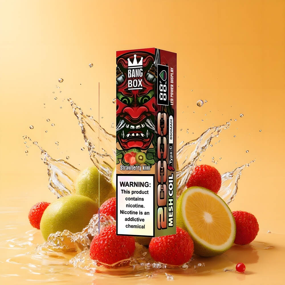 Bang Box King 20000 Puffs Nagykereskedés Magyarország Epe-Kiwi Mesh Coil 35ml