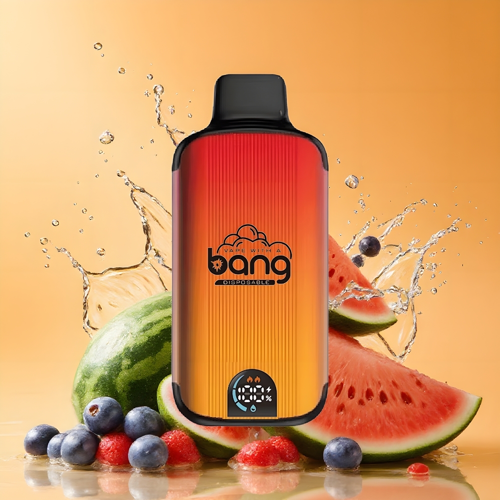 Bang 20000 Puffs Dual Mesh Elszívható Vape Áfonya Görögdinnye Nagykereskedés Magyarország