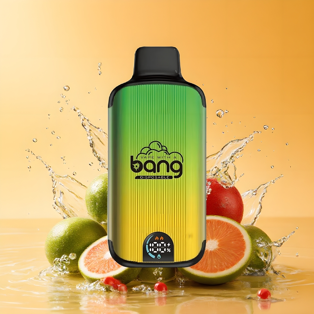 Bang 20000 Puffs Eldobható Vape Menta Nagykereskedés Magyarország Dual Mesh Heating Coil