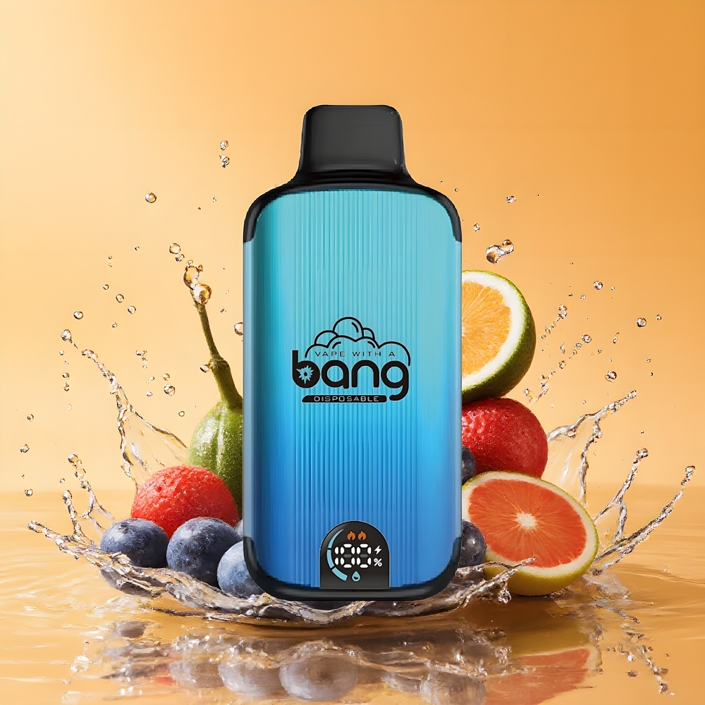 Bang 20000 Puffs Nagykereskedés Magyarország Intelligens Kijelzős Megújuló Áfonya Jég
