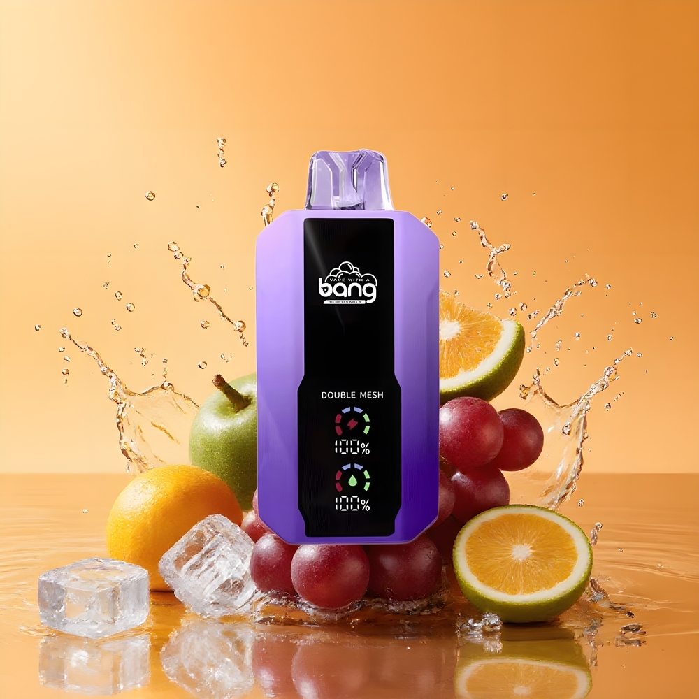 Bang 25000 Puffs Eldobható Vape Jégbe Fagyott Szőlő Nagykereskedés Magyarország 30ml