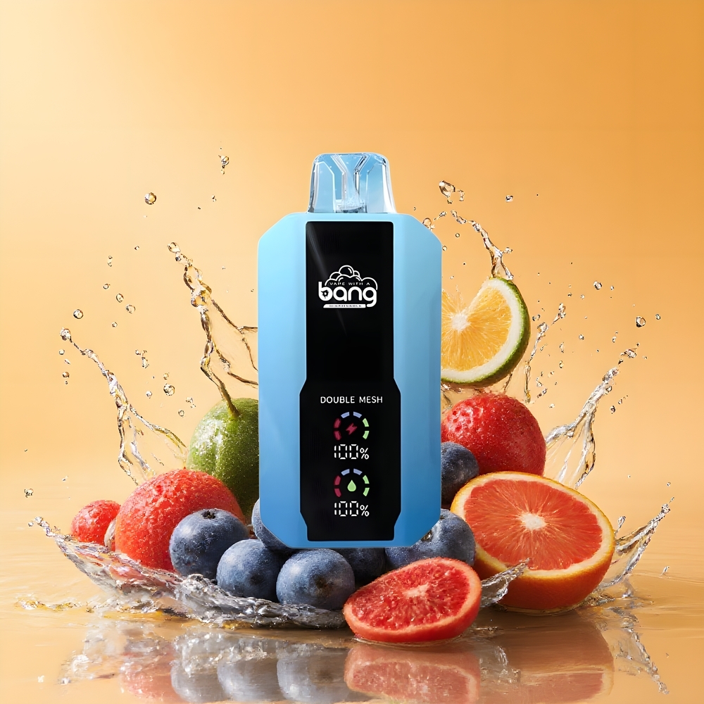 Bang 25000 Puffs Eldobható Vape Áfonya Jég Nagykereskedés Magyarország 30ml Mesh Coil