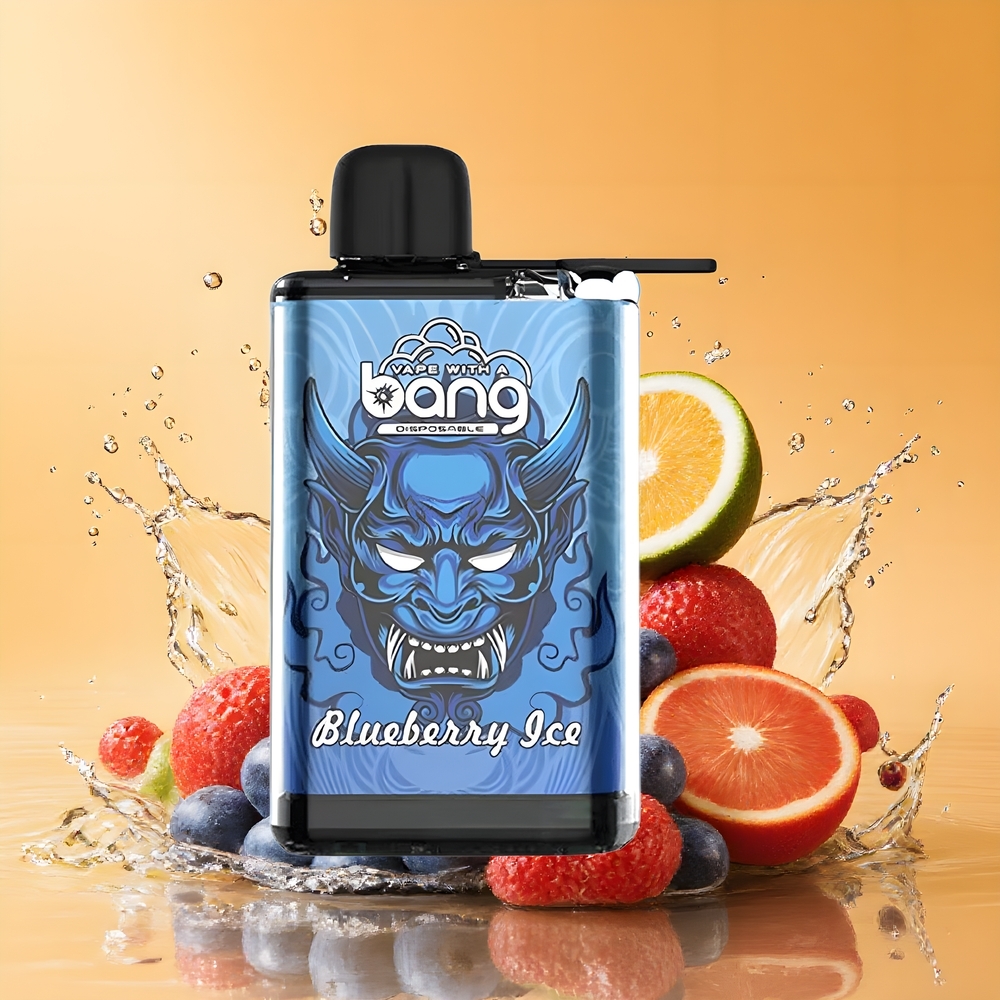 Bang 28000 Puffs Eldobható E-szigaret 30ml Áfonya Jég Nagykereskedés Magyarország