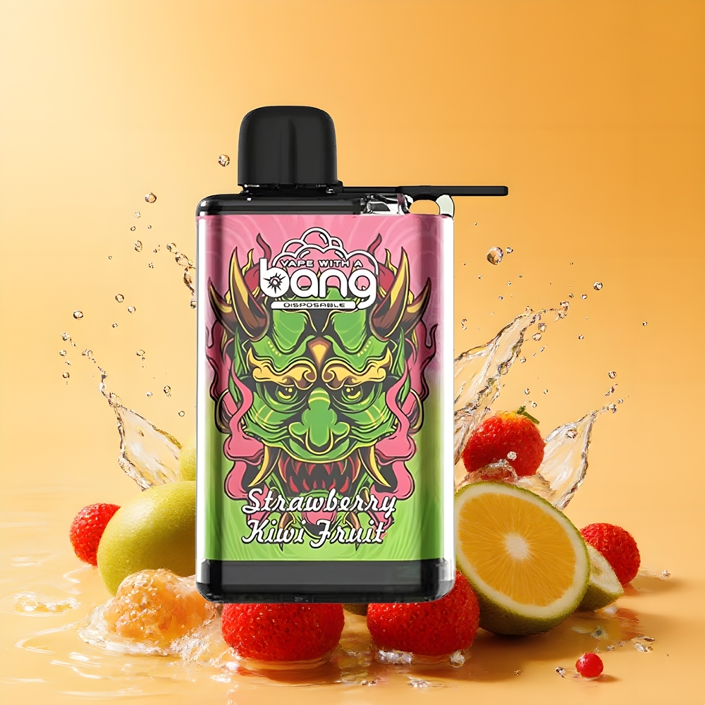 Bang 28000 Puffs Eldobható Vape Eper-Kiwi Gyümölcs 30ml Nagykereskedés Magyarország
