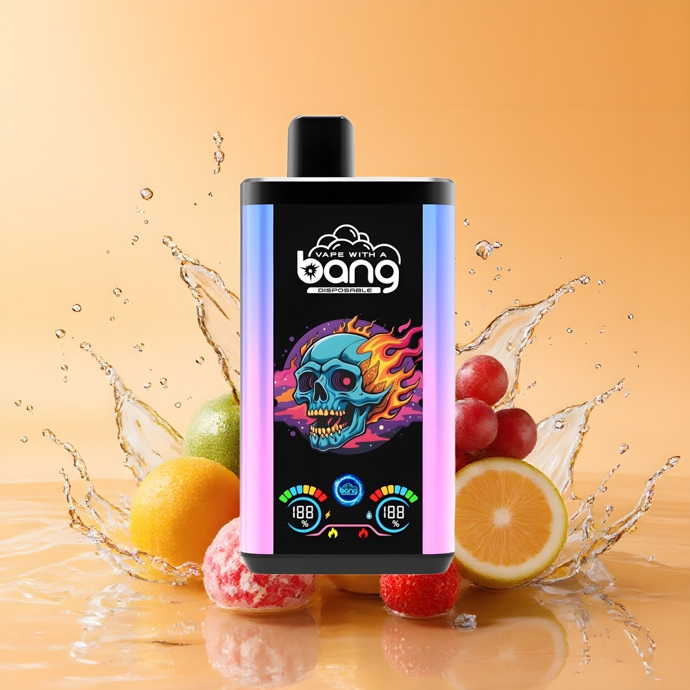Bang 30K Pro 30000 Puffs Dual-Flavor Szakura Szőlő & Eper Licsi Nagykereskedés Magyarország