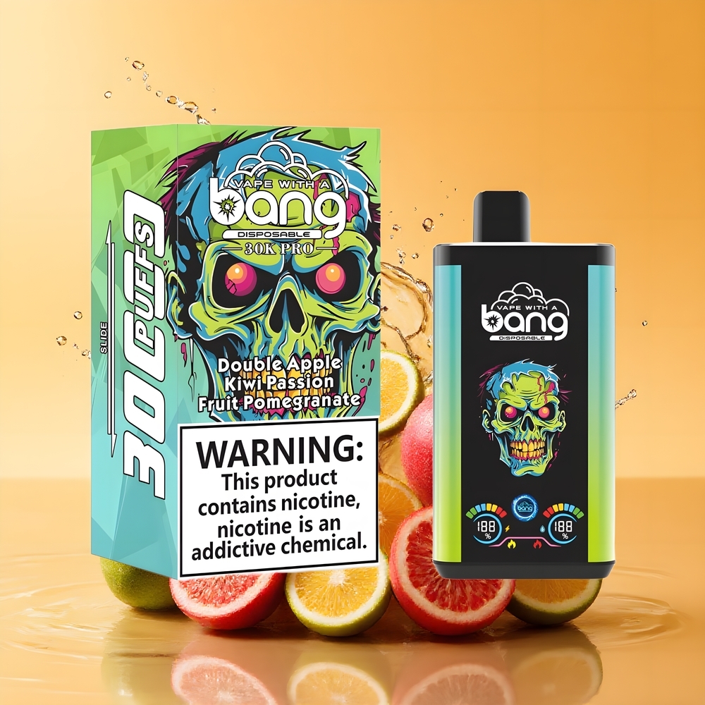 Bang 30K Pro 30000 Puffs Dupla Alma & Kivi Passiógyümölcs Gránátalma Nagykereskedés Magyarország