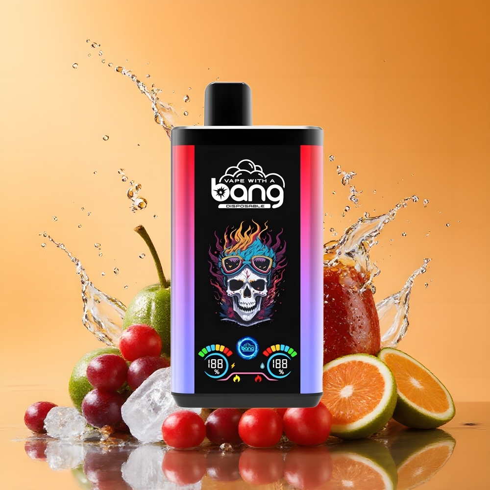 Bang 30K Pro 30000 Puffs Dupla Ízrendszer Gránit Jég & Cseresznye Kóla Nagykereskedés Magyarország