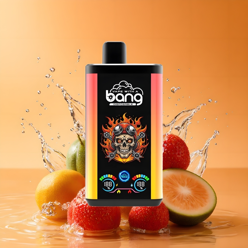Bang 30K Pro 30000 Puffs Dupla Ízrendszer Nagykereskedés Magyarország Red Bull & Eper-Mangó