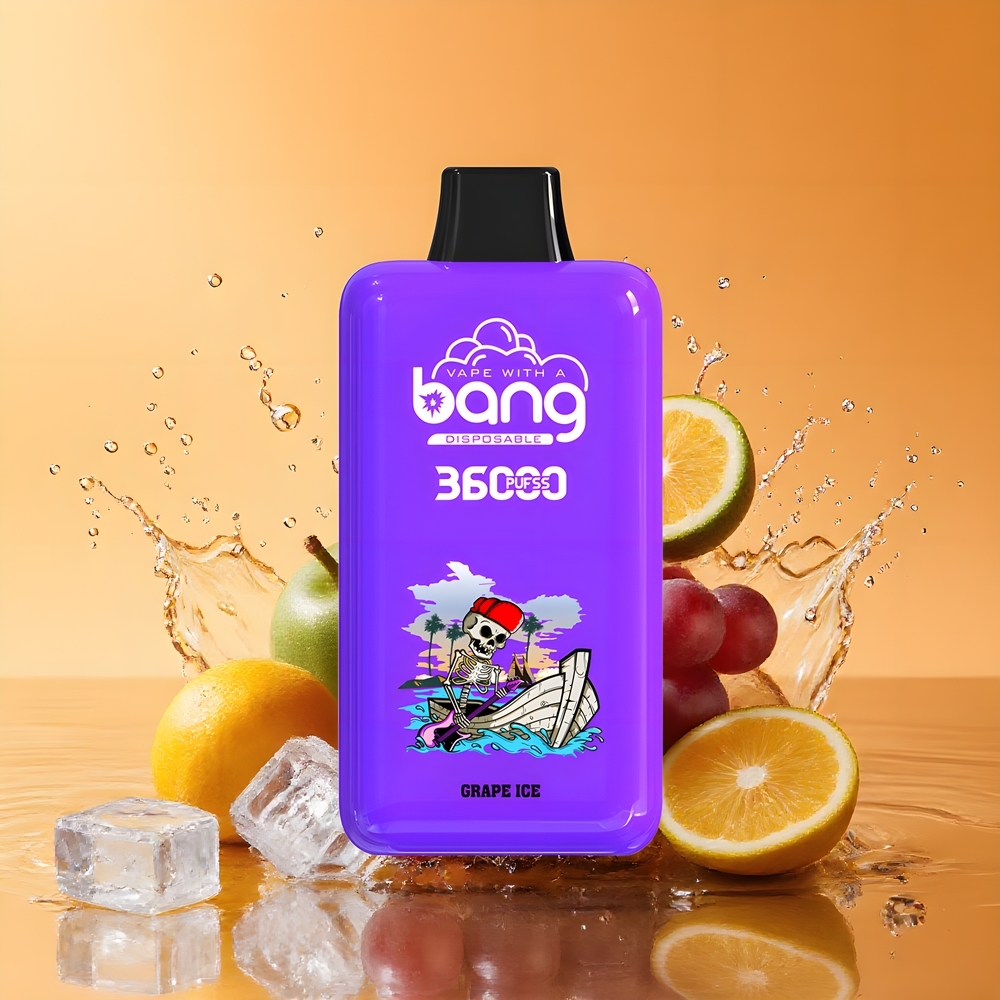 Bang 36000 Power Eldobható Vape Jégbe Fagyott Szőlő 36000 Füst Nagykereskedés Magyarország