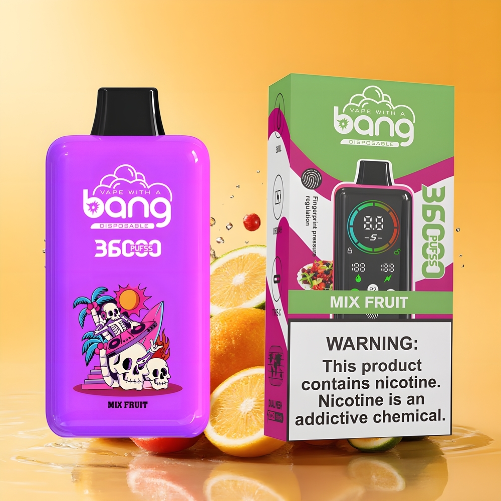 Bang 36000 Power Eldobható Vape Vegyes Gyümölcs 36ml Nagykereskedés Magyarország