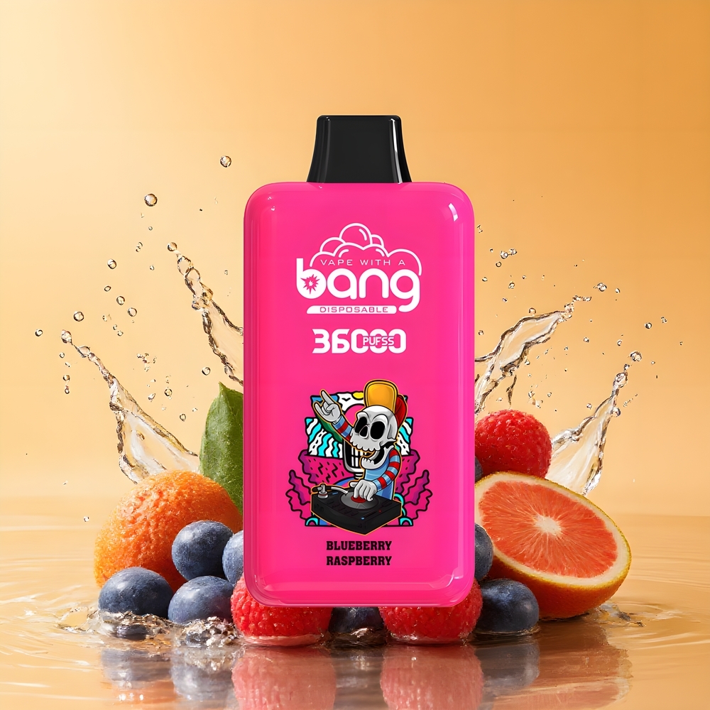 Bang 36000 Power Eldobható Vape Áfonya Málna Nagykereskedés Magyarország 36000 Füst