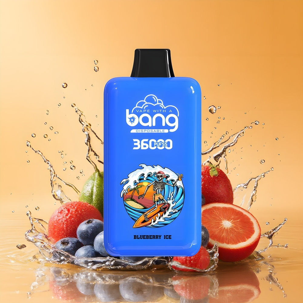 Bang 36000 Power Nagykereskedés Magyarország 36ml Áfonya Jég
