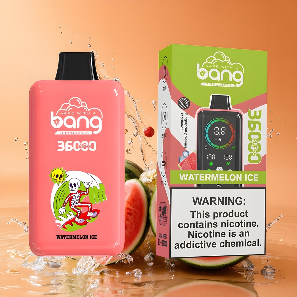 Bang 36000 Power Nagykereskedés Magyarország Görögdinnye Jég Eldobható vape