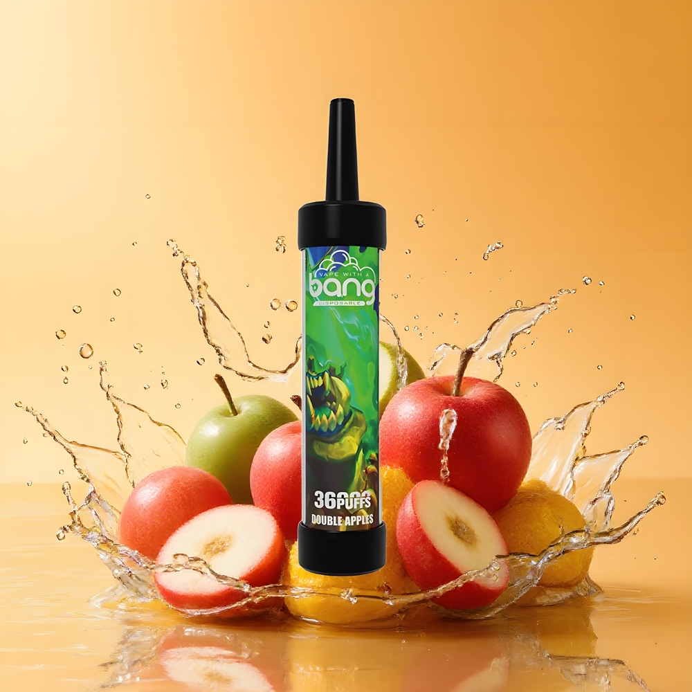 Bang 36000 Puffs Eldobható Vape Kettős Alma Nagykereskedés Magyarország 40ml E-liquid