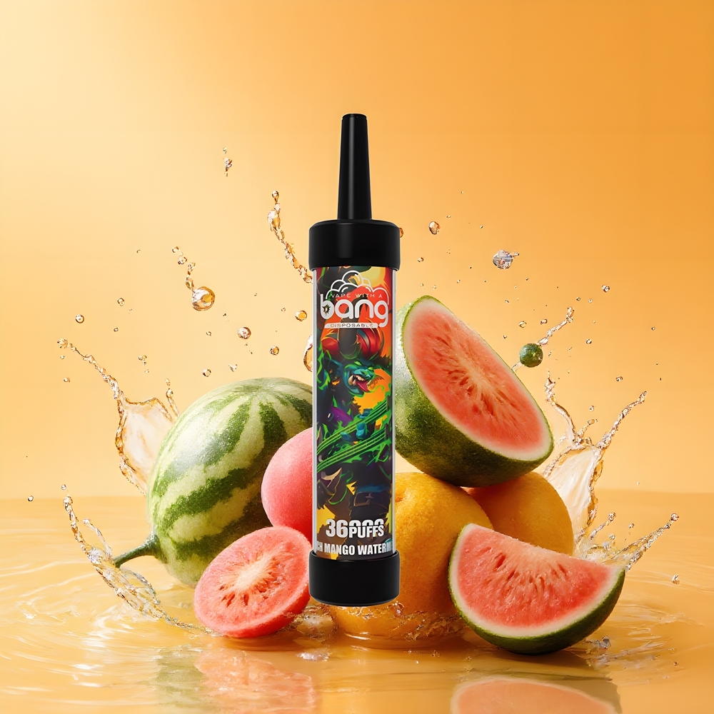 Bang 36000 Puffs Nagykereskedés Magyarország 40ml Pezsgő Mangó Görögdinnye Eldobható vape