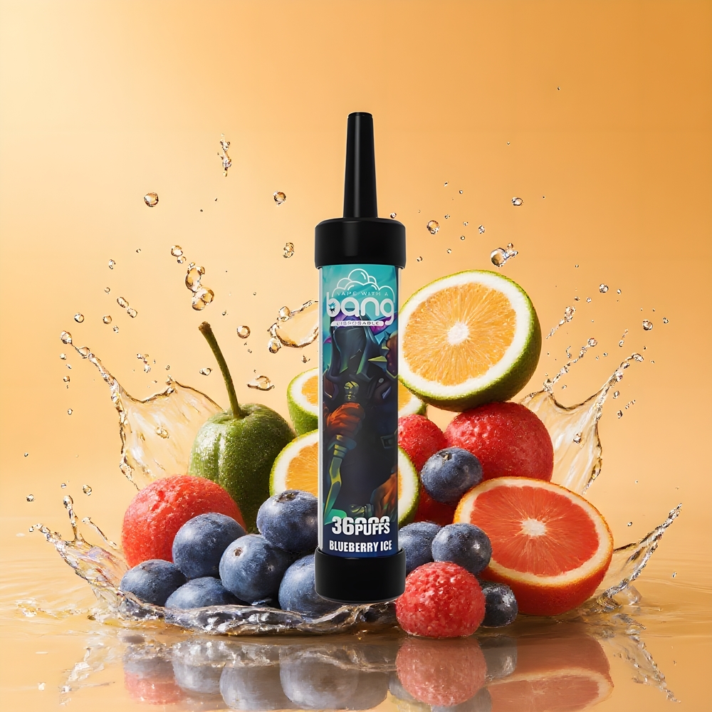 Bang 36000 Puffs Nagykereskedés Magyarország 40ml Áfonya Jég Eldobható vape
