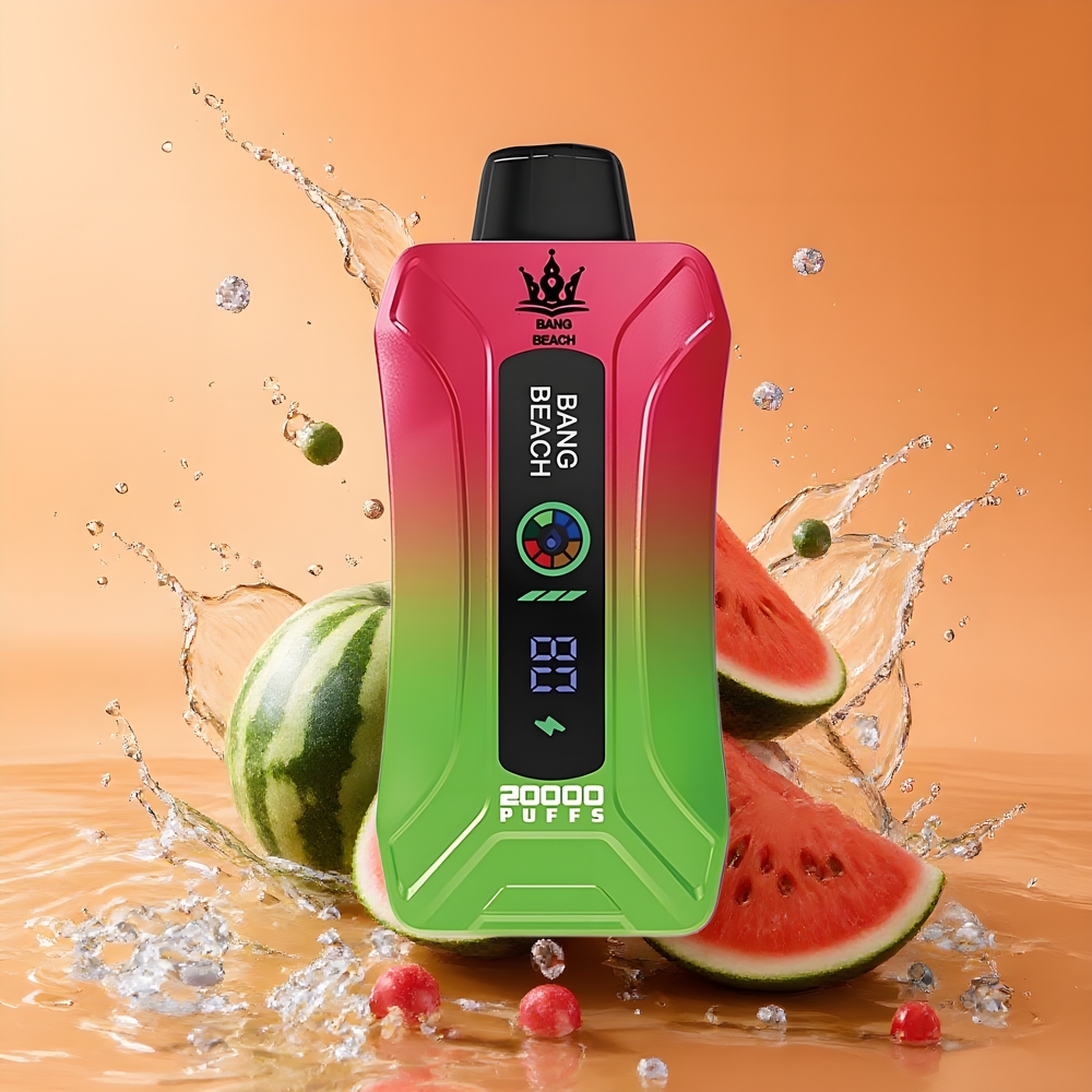 Bang Beach Smart Screen 20000 Puffs Eldobható E-szivar Dinnye Jég Nagykereskedés Magyarország