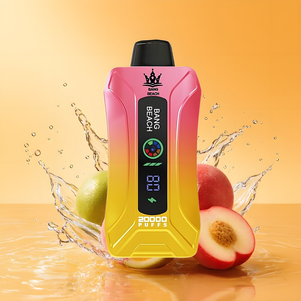 Bang Beach Smart Screen 20000 Puffs Eldobható Vape Őszibarack-Mangó Nagykereskedés Magyarország