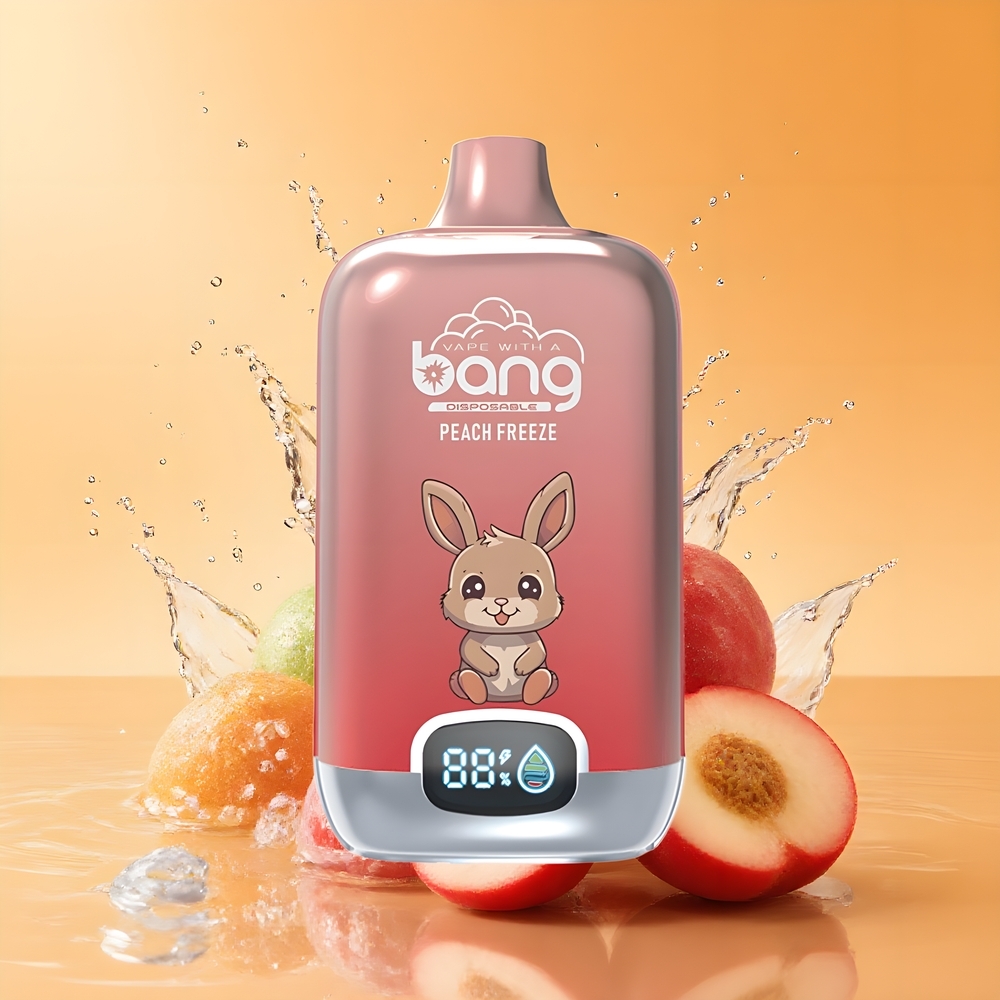 Bang Digital Box 15000 Puff Eldobható E-pohár Ökölbefagyott Barack Nagykereskedés Magyarország Smart Digital Display